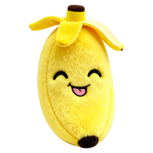 Muñeco de Peluche Suave de Fruta, Juguete de Peluche de Plátano de Dibujos Animados Kawaii para Niños, Regalo de Cumpleaños - Product Image 1