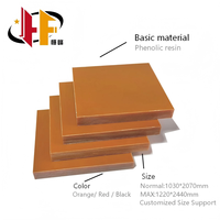 Plaques d'isolation en bakélite personnalisées, pièces usinées, composants de précision résistants à la chaleur, ignifugité V-0 (-40-250°C) élevée