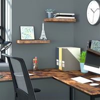 Étagères murales flottantes, support pour la vente en gros et le dropshipping, ensemble de 2 étagères murales de 40/60/80/100/120/140 cm