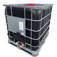 Seau en plastique durable de baril de réservoir d'IBC de 1000 litres pour des matériaux recyclables d'emballage d'eau de nourriture faits à partir du PE en acier du HDPE pp