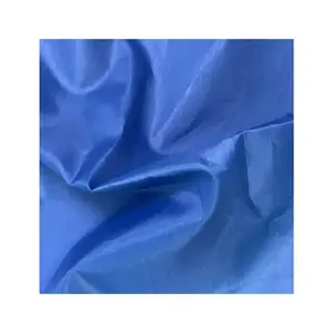 best price 210t 100% polyester taffeta fabric for bag lining fabric polyester taffeta cover supplier 210T black roll