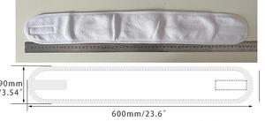 <span class=keywords><strong>Lazos</strong></span> de <span class=keywords><strong>Velcro</strong></span> europeos y americanos <span class=keywords><strong>lazos</strong></span> para el cabello posparto belleza transpirable limpiadores faciales pan pañuelos para la cabeza para mujeres - Product Image 6