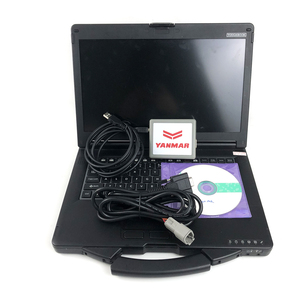 Toughbook CF-53 CF53 con Adaptador de Diagnóstico para Excavadora, Equipo de Prueba para Herramienta de Diagnóstico de Excavadoras Yanmar - Product Image 1