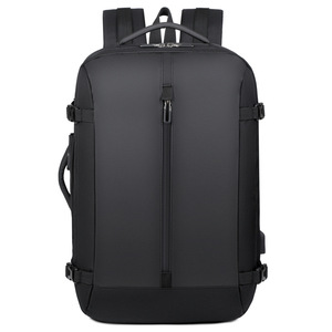 Custom Printed Logo <b>Large</b>-Capacity Business Computer <b>Backpack</b> Expandable Waterproof Oxford Vacuum Travel airbag <b>Backpack</b> - Product Image 5