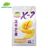 38g Zoete Gefreeze-droogde Harde Mango Fruit Snack in Zakje - Klaar om te eten