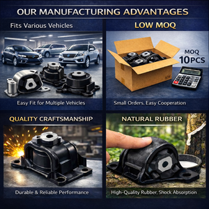 Supporto Motore Anteriore in Gomma di Alta Qualità 9160391, Standard OEM, Montaggio Diretto per <span class=keywords><strong>Volvo</strong></span> S60 V70 <span class=keywords><strong>XC90</strong></span> 1999-2014 - Product Image 3