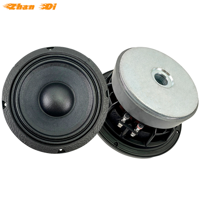 Factory Manufacturer DC 12V Single Max 400W Pure Sound 6.5 Inch Midrange Speakers 4 Ohm for Car 1 Year Warranty