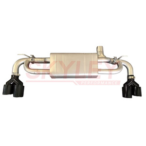 Échappement arrière pour BMW 530i 530e 540/540i G30 G38 B48 2.0T B58 3.0T à partir de 2017 avec embouts de silencieux quadruples - Product Image 1
