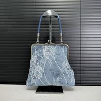 Sac à bandoulière en jean chinois pour femme, nouveau style élégant et luxueux, sac à main