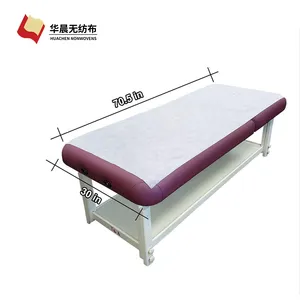 Disposable Non-woven Bed Sheets Bed Cover Spa Massage Table Sheet Blue White Pink Waterproof Bed Cover Flat Sheets