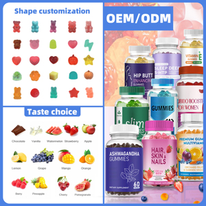 OEM/ODM bambini integratore alimentare prodotti sanitari estratto di alghe Gummies cervello vitamina bambini integratore di alghe Gummies per bambini - Product Image 3