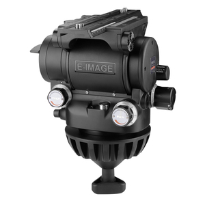 Tête fluide vidéo professionnelle E-IMAGE MH32 PLUS E-MOTUS 150 mm avec charge maximale de 32 kg et contrepoids variable continu - Product Image 1