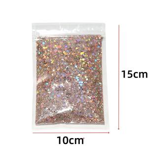 متعدد الألوان 3D فن الأظافر أحجار الراين ليزر متفجرة ملونة الترتر مسمار بريق الشفق تدفق الرمال المتحركة القنب الجمال - Product Image 5