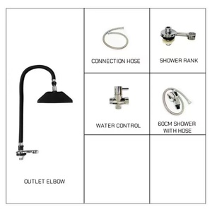 Leather Basin Special Water Circulation Head Therapy Waterfall Shampoo Chair Bed <b>Shower</b> Sprinkler Elbow Pipe <b>Portable</b> Mason - Product Image 6