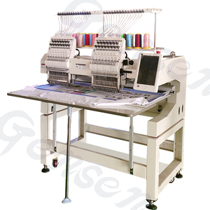 Servicio a Domicilio! Máquina de bordar automática Dahao de dos cabezales y 9, 12, 15 agujas de alta velocidad para cuero y tela - Product Image 3