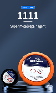 ชุดอีพ็อกซี่เรซิ่นซ่อมแซมวัสดุ MKX53 Belzona 1111 Super Metal 1 กก. กาวสองส่วนประกอบ ฐานกาวและสารทำให้แข็งตัว สำหรับงานก่อสร้าง - Product Image 5