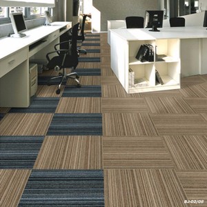 100% nylon Đồng bằng và đa cấp cọc vòng 50*50cm Thảm gạch - Product Image 1