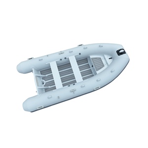 Bote Inflable Rígido de Aluminio Himax RIB360 de 12 Pies con Certificación CE, Bote de Pesca con Casco de Fibra de Vidrio/PVC/HYPALON, Ecológico - Product Image 4