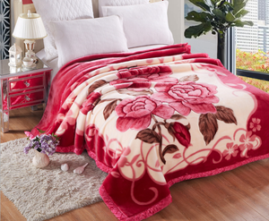 100% Polyester Nữ Hoàng Kích Thước Mora Tây Ban Nha Ấm Raschel Chăn - Product Image 3