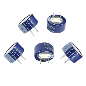 ซุปเปอร์คาปาซิเตอร์ ทนอุณหภูมิสูง 5.5V 0.1F,0.22F,0.33F,0.68F,1F สำหรับเก็บพลังงาน มีสินค้าในสต็อก - Product Image 1