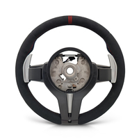 Volant sport en cuir et aluminium pour M Sport Full, compatible avec F01/F10/F20/F22/F25/F30-F36/M3/M4/F80/F82/F85/F90/X5/X6