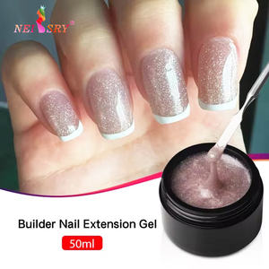 Échantillon Gratuit Gel de Construction Tixotropique 50g 360 Couleurs Gel UV Dur pour Extension d'Ongles Fournitures pour Ongles - Product Image 3