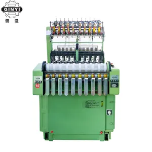 Ginyi Fabriek Lint Weefmachine Textiel, Geweven Tape Maken Naaldweefgetouw, Elastische Ondergoed Maken Machine GNN-10/30 Model