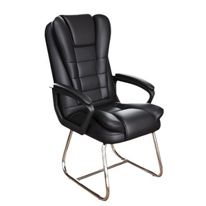 Poltrona <span class=keywords><strong>da</strong></span> Ufficio Reclinabile di Lusso con Massaggio, Braccioli Scorrevoli, <span class=keywords><strong>Senza</strong></span> Ruote, Gambe Fisse in Metallo - Product Image 1