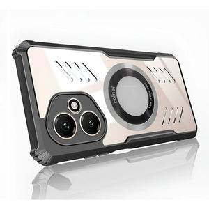 Étui de téléphone portable <span class=keywords><strong>pour</strong></span> <span class=keywords><strong>Honor</strong></span> 400 200 9X <span class=keywords><strong>8S</strong></span> Pro 400 200 90 Smart Lite, dissipation thermique, magnétique, acrylique, anti-chute, protection - Product Image 2