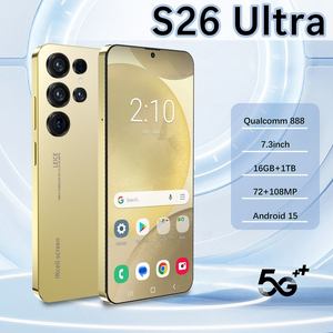 Smartphone S26 Ultra 4G/5G débloqué d'origine, écran LCD 7,3 pouces 120 Hz, 16 Go + 1 To, Android 15, téléphone portable avec Face ID, charge rapide 100 W - Product Image 3