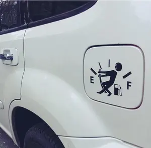 Vui Dán Xe Cao Tiêu Thụ Gas Decal Nhiên Liệu Gage Rỗng Dán (Màu Đen)