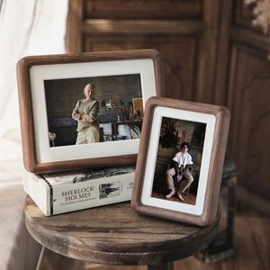 Wholesale Antique <b>Frame</b> for Photo Creative Poster Holder Wood Home Decor Empty Picture <b>Frames</b> - Product Image 2