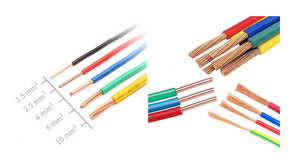 Bv <span class=keywords><strong>1.5mm</strong></span> 2.5mm 4mm 단일 코어 하우징 배선 전기 와이어 케이블