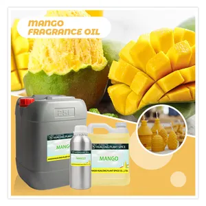 Fabricant d'huiles de parfum de fruits naturels en vrac, huile de mangue enrichie en gros 100% pure pour la fabrication de bougies parfumées | Longue durée