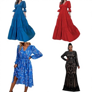 Robe de Soirée Élégante Nouvelle Collection Printemps-Été 2026 Style Français pour Fête du Thé, Vêtements Féminins d'Exportation Européens et Américains Transfrontaliers - Product Image 1