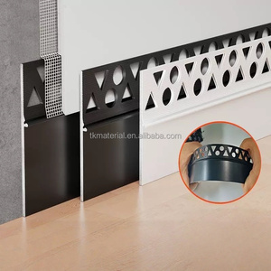 Rodapié Moderno Empotrable de Aleación de Aluminio Impermeable <span class=keywords><strong>para</strong></span> Dormitorio, Hogar, Hotel, Apartamento - Product Image 4