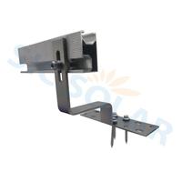 Support de fixation solaire pour toiture en tuiles, crochet de fixation pour panneaux solaires sur toiture en tuiles, structure de fixation pour panneaux solaires