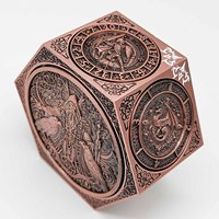 Offre Spéciale 2026 – Set de Dés Premium D&D en Métal Style Viking 8-en-1 – Dés Polyédriques pour Jeux de Rôle, Donjons et Dragons, et Jeux de Société