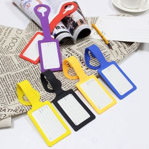Étiquette de bagage en silicone personnalisée avec sangle boucle, attrayante et durable, fournie directement par l'usine - Product Image 4