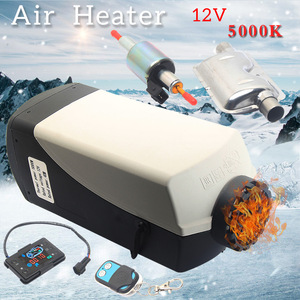 เครื่องทำความร้อนในรถยนต์ 5000W 12V 24V แหล่งจ่ายไฟรถยนต์ ปรับอัตโนมัติเต็มรูปแบบ พร้อมรีโมทคอนโทรล จอแสดงผล LCD - Product Image 2