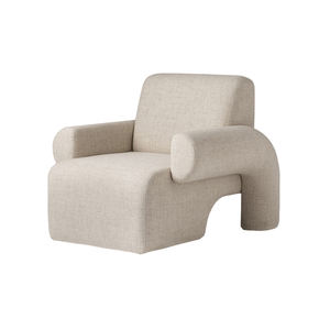<span class=keywords><strong>Fauteuil</strong></span> confortable à un seul siège avec accoudoirs, tissu en laine d'agneau respirant, <span class=keywords><strong>fauteuil</strong></span> rembourré pour chambre à coucher ou salon - Product Image 4