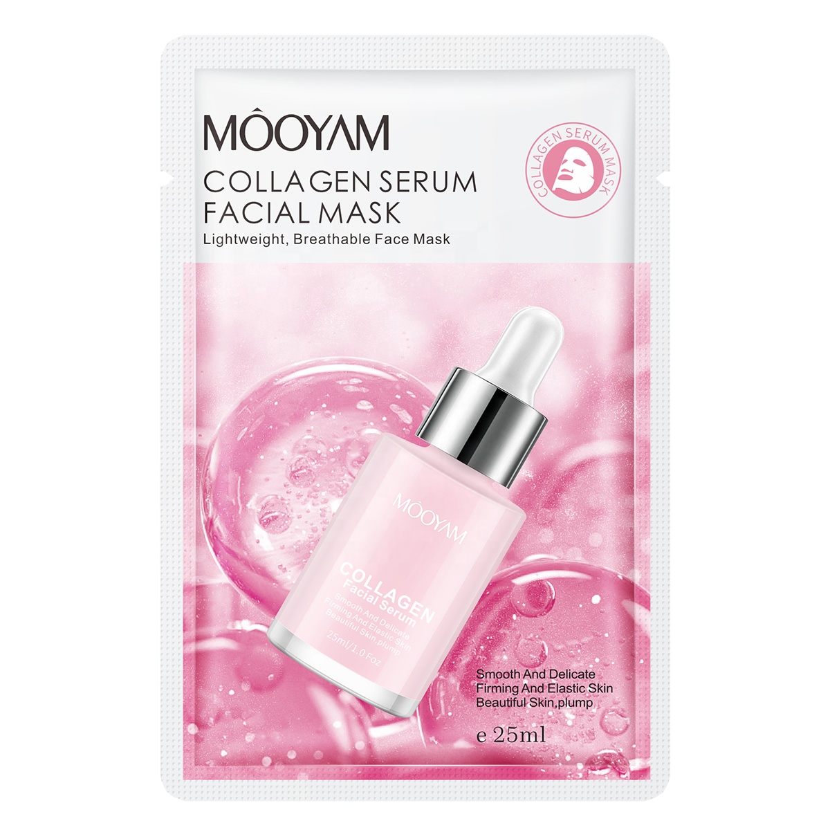Masque facial au sérum de collagène