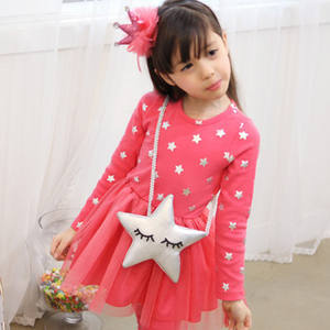 Vestidos Casuales para Niñas con Estampados de Mariposas y Hadas - Product Image 2