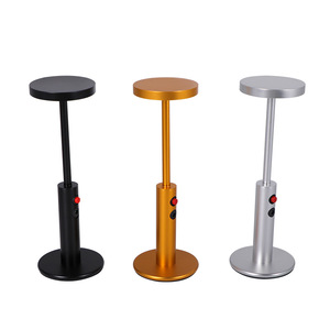 Lampe de table LED Err Infinity Bar, 36V DC rechargeable, cylindrique en aluminium, lumière ambiante pour boîte de nuit, café, décoration - Product Image 4