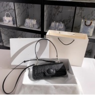 Sac bandoulière tendance en cuir jacquard, sac à main d'affaires coloré haut de gamme pour femme, sac à l'épaule