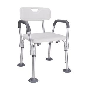 Hiroka Yasu Chaise de douche pliante en alliage d'aluminium, capacité de 250 kg, siège de sécurité antidérapant pour salle de bain, pour personnes âgées et femmes enceintes - Product Image 2