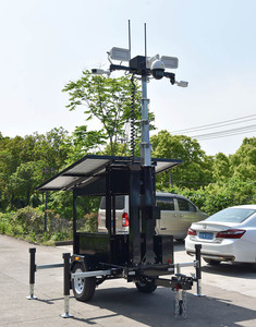 Solar Trailer With Camera Surveillance <b>Towers</b> in USA UST600 Solar Trailer With Camera UST600 - Product Image 6