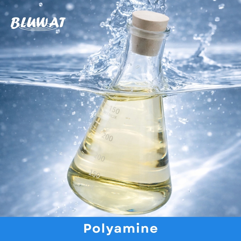 Cationic Quartenary Amine Polymer Polyamine Industrial