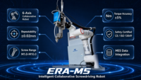 Cobot de 6 Ejes para Automatización Industrial, Atornillado (Carga Útil de 5 kg / Alcance de 922 mm), Control de Torque Multietapa del Motor, Flotante/Antideslizante