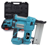 Pistolet à clous sans fil industriel KHC DIY de haute qualité, batterie au lithium 21V, acier au carbone 3.0Ah, garantie 3 ans, sans balais 1/2 1